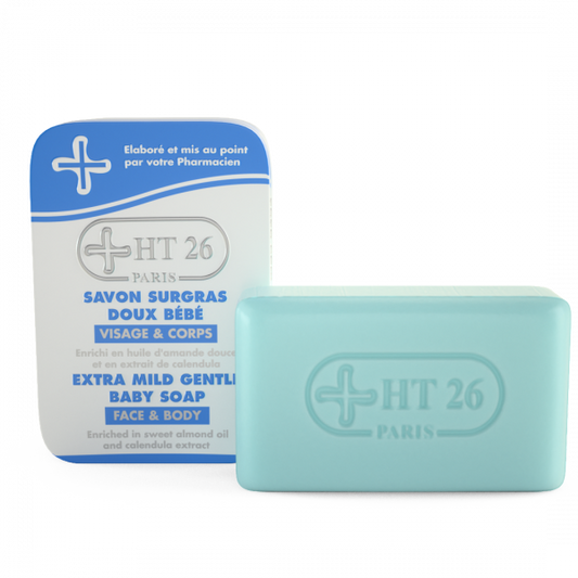 HT26 Moisturizing Extra Mild Gentle Baby Soap / Savons Surgras Doux Bebe