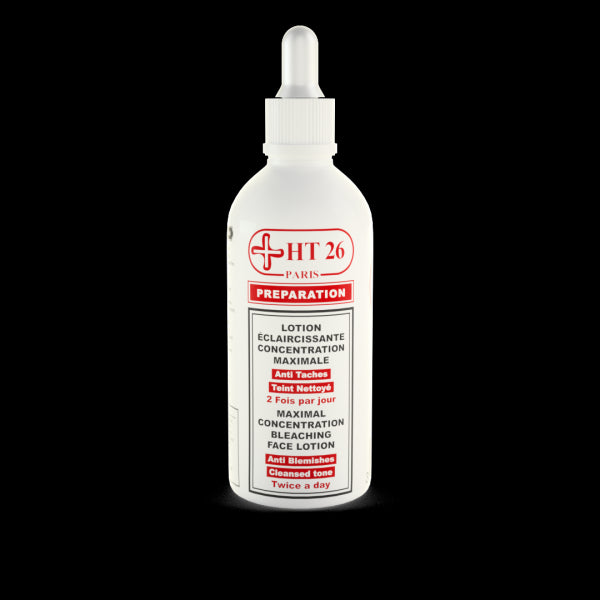 HT26 Maximal concentration bleaching face lotion/Lotion éclaircissante concentration maximale